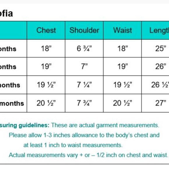 (6/12 & 12/18) Sofia - Baby Girls Baptism Gown (NWT) - Picture 4 of 7